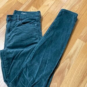 Gap modern stretch true skinny 30t corduroy